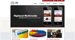Desktop Screenshot of highlandmultimedia.com